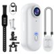 thumbnail image 1 of CÁMARA DE VIDEO Okvwwxy 128 GB 1080 P Impermeable Blanca, 1 of 5