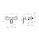 thumbnail image 4 of Monomando Ducha Anzi Cromo, 4 of 4