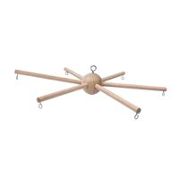 Magideal - Kit Móvil Para Bebé, Marco Para Cuna, Cama, Campana, Carillones De Viento Esféricos De Seis Patas, Colgante Para Guardería, Decoración De Pared De Cun