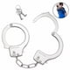 thumbnail image 1 of Esposas de juguete con llaves, esposas de metal, accesorio para disfraz, accesorios para fiestas, juegos de simulación, esposas para niños, 1 of 8