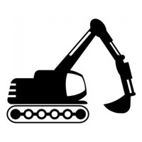 Rienda Libre Graphics - Decomural Digger Nursery Ws-17110