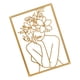 thumbnail image 1 of Escultura Pared Metal Cuerpo Femenino Aureato 30x43cm, 1 of 3