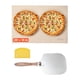 thumbnail image 1 of Piedra de cordierita rectangular VEVOR para pizza, 50 x 35 cm, con accesorios, 1 of 9