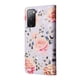 thumbnail image 5 of FOXDOCK Funda Tipo Cartera Floral para Samsung Galaxy S20 FE 5G ,Funda con Tapa de Cuero PU, Protección Antigolpes con Ranuras para Tarjetas y Soporte, 5 of 5