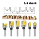 thumbnail image 2 of Fresa Madera Copiadora Canal Toma ¼ 6pcs, 2 of 2