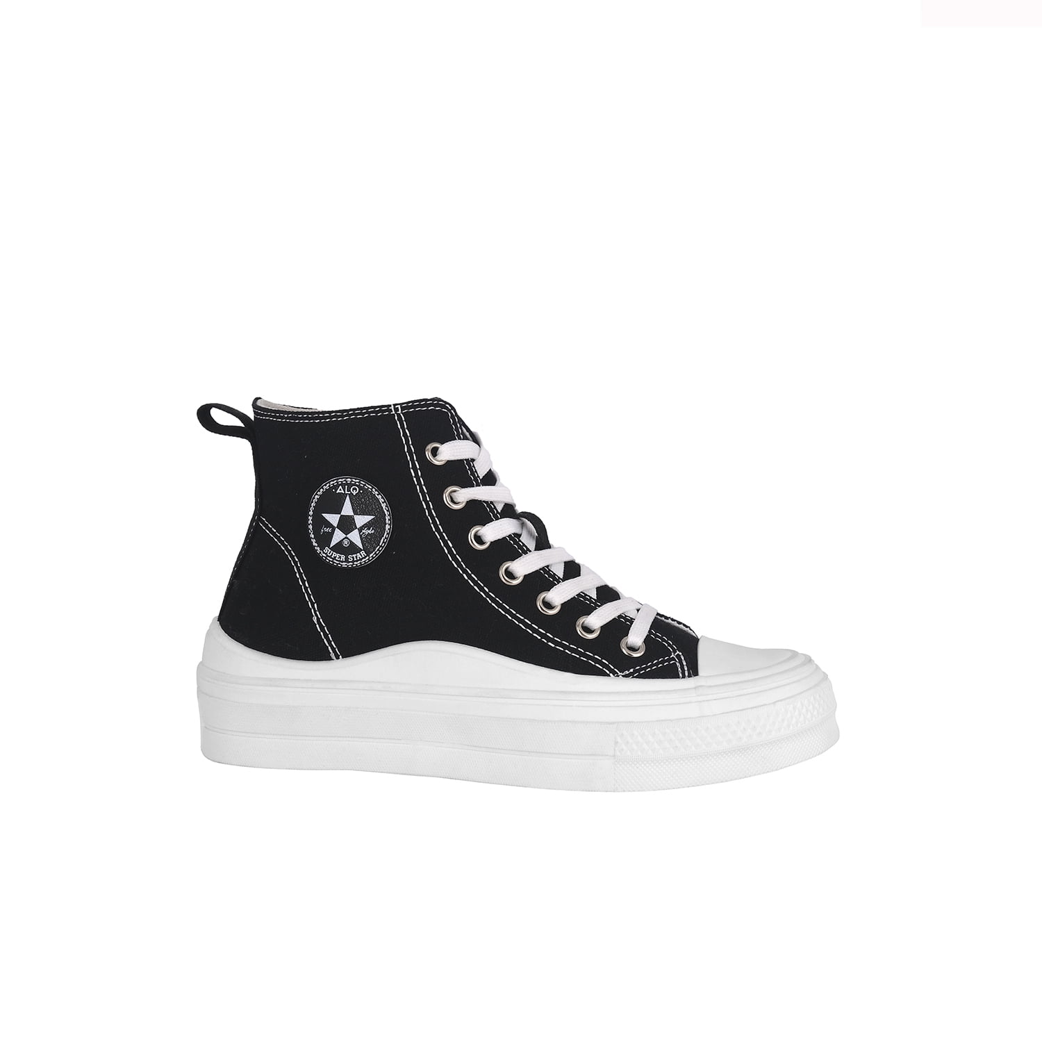 Zapatilla Escolar Acampe Negro Alquimia