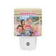 thumbnail image 1 of Bebefinn Hora de Jugar Luz nocturna LED con sensor de anochecer a amanecer para dormitorio, baño, pasillo, escaleras - Lámpara LED nocturna de enchufe, 0.5W - 1 pieza, 1 of 6