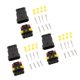 thumbnail image 3 of Conector de cable eléctrico impermeable sellado auto de 3 piezas para auto 4P, 3 of 5