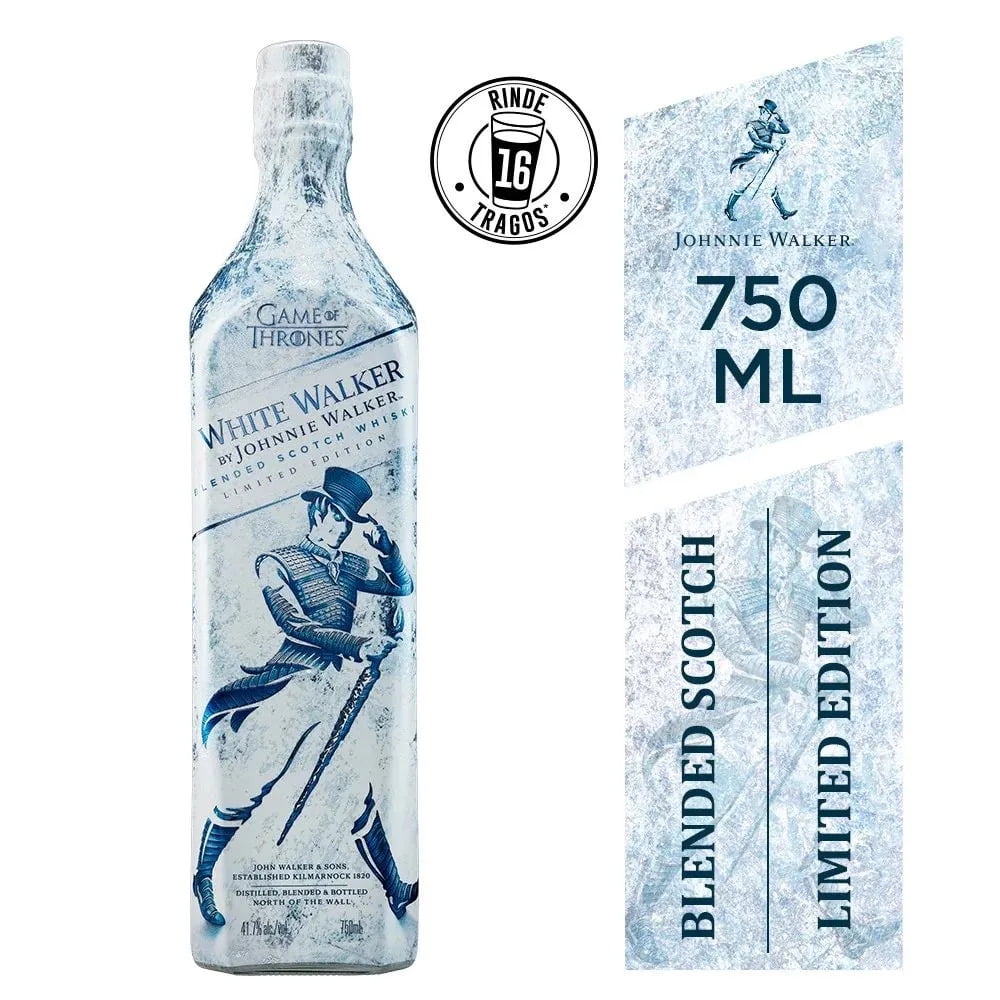 Whisky White Walker By Johnnie Walker, Game Of Thrones 750ml 42°
