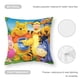 thumbnail image 5 of Winnie Pooh Fundas de almohada de terciopelo con tema, regalos de funda de almohada, decoración para el hogar, cojín de lanzar, regalo de cumpleaños para fans y parejas. 45cm x 45cm., 5 of 6