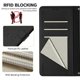 thumbnail image 5 of Funda Cartera para Motorola MOTO G Play 2025 con Bloqueo RFID, Cierre Magnético y Ranuras Tarjetas Negro, 5 of 6