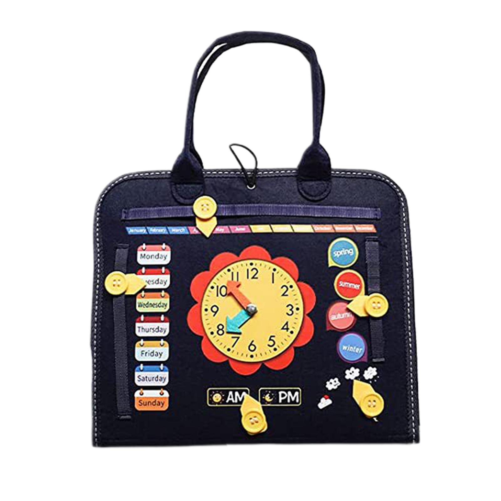 Bothyi - Plegable Busy Board Toy Dressing Ejercicio Juego De Motor Fino Para Niños Pequeños