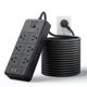 thumbnail image 1 of Regleta de alimentación con protector contra sobretensiones NTONPOWER 4000J con 12 enchufes, 1 of 8