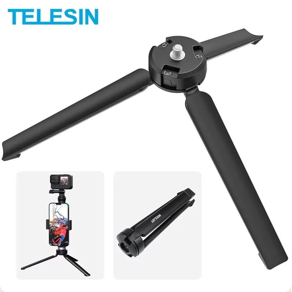 Trípode Aluminio para Cámaras Gopro Dji Osmo Insta360 Otras