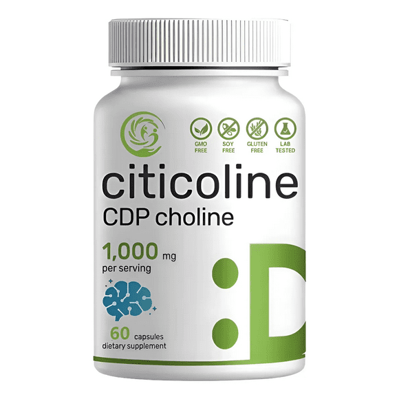 Citicolina Cdp Colina 1000mg Memoria Saludable Concentracion