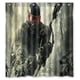 thumbnail image 1 of Cortina de ducha con estampado Crysis 3, juego de cortinas de baño con ganchos, tamaño 66 x 72 pulgadas, 1 of 3