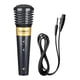 thumbnail image 1 of Microfono Alambrico Fiesta Karaoke Jack 6.3 Cable Plug 6.5mm multicolor, 1 of 5
