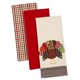 thumbnail image 1 of Juego de 3 toallas de cocina DII para decoración otoñal de Acción de Gracias, Turquía, 1 of 7