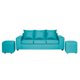 thumbnail image 1 of Living Kahlo 3 Cuerpos + 2 Pouf Tela Cp, 1 of 4