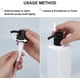 thumbnail image 5 of Set de 3 dispensadores de champú y acondicionador de 800 ml DIDROOM, 5 of 8