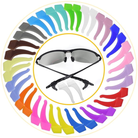 Protectores antideslizantes de silicona para patillas de gafas MOLDERP (mezcla, M)