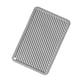 thumbnail image 1 of XmhyTop Set de 4 Mantelito Individual Antideslizante de Silicona para, Aislador Térmico, Lavable y Reutilizable, Perfecto para Comedor y Cocina, Gris, 1 of 5