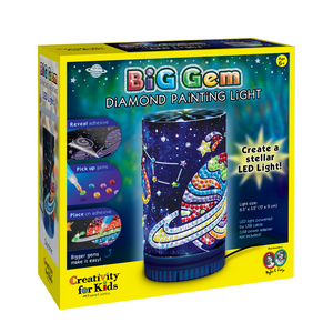 Faber-Castell - Juguete Creativity For Kids Pintura Con Gemas Luz Led