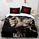 thumbnail image 3 of Saw Printed Bedding Set Duvet Cover & Pillow Cases Gift 3-Piece Bedding Set (1 Duvet Cover + 2 Pillow Shams), 3 of 5