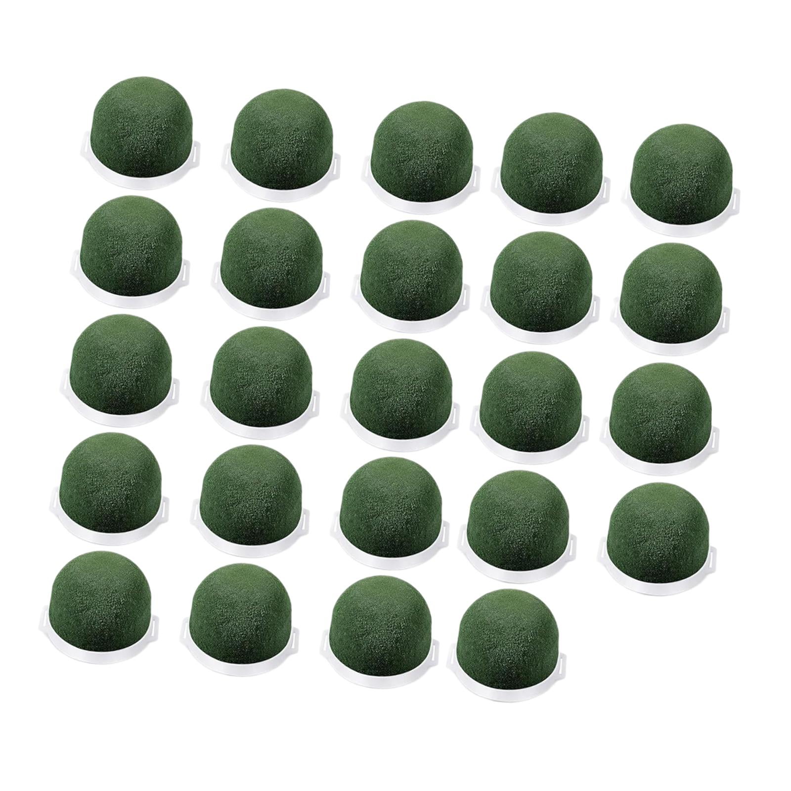 Bothyi - Mini Espuma Floral Espuma Floral Seca Espuma De Flores Diy Para Hoteles De Cumpleaños De Bodas 24 Piezas