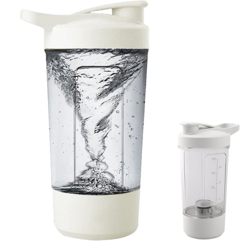 Genérica - Shaker Mezclador Automático Recargable De Proteína Polvo Portátil 450Ml No Bpa