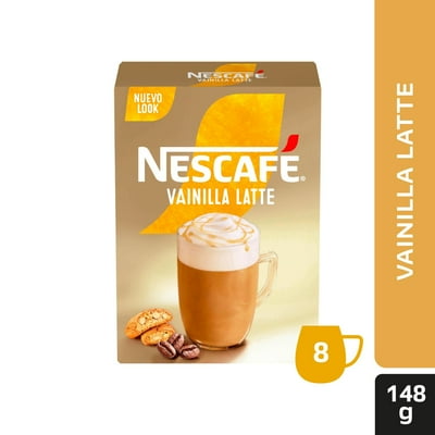 Café Instantáneo Vainilla Latte 8 Un Caja 148G Nescafé