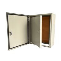 Tablero Gabinete Metálico 2 Puertas Drl 500X400X200Mm Ip65