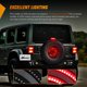 thumbnail image 5 of Luz de freno Nilight LED en anillo para llanta de repuesto de Jeep Wrangler JL, 5 of 9