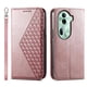 thumbnail image 1 of Funda Flip FOXDOCK para OPPO Reno 11 5G , Estilo Billetera con Diseño Rombo, Correa de Mano y Soporte, Uso Diario, 1 of 6