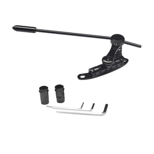Magideal - Puente De Trémolo Para Guitarra, Pieza Trasera, Repuestos De Trémolo, Guitarra Sg, Barra De Parada De Puente De Guitarra Eléctrica De Metal Profesiona Negro