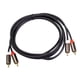 thumbnail image 1 of Cable De Audio De 2 RCA Macho A 2 RCA Macho, Resistente, Auxiliar, Para Altavoces Domésticos, 300 Cm, 1 of 5