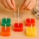 thumbnail image 5 of Porta Velas Vasos 10pcs Plástico Transparente Forma Cuadrada, 5 of 10