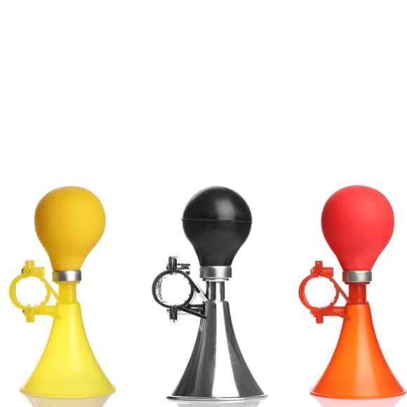 Campana para bicicleta YehVeh pack de 3 15,5 x 7 cm rojo/amarillo/negro