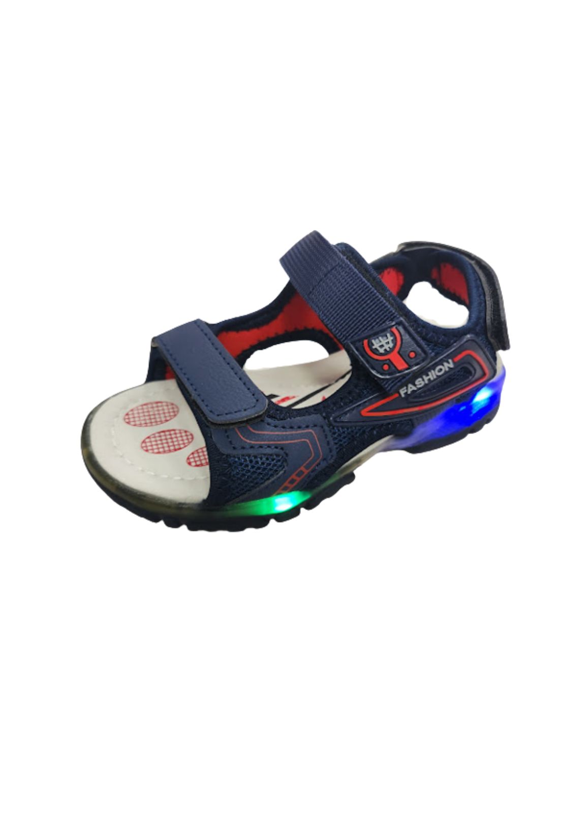 Vinnys Outlet - Sandalia Luces Niño Azul