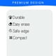 thumbnail image 3 of Whiteboard Ultimate Stationery de borrado en seco, tamaño pequeño, paquete de 4 unidades con rotuladores, 3 of 6