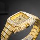 thumbnail image 5 of Reloj Glamoroso de Hombre con Pedrería - Esfera Grande Audaz, Movimiento de Cuarzo Premium, Accesorio de Pulsera Elegante para Creadores de Tendencias, 5 of 11