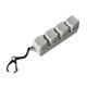 thumbnail image 4 of Juguete Fidget Clicker Regalos Divertido Portátil Versátil Con Sonido Interactivo Blanco 4 Teclados, 4 of 5