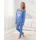 thumbnail image 1 of Pijama Niña Estampado Super Star Celeste celeste 14, 1 of 7