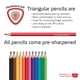 thumbnail image 2 of Lápices de colores Maped Color'Peps Triangular 240 con 5 sacapuntas, 2 of 6