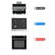 thumbnail image 1 of Kit Cocina Gas Licuado Albin Trotter Sky Twin Black, 1 of 8