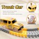 thumbnail image 5 of Pistas de carreras Construction Race Tracks Coroiesty 264 unidades con coches para niños, 5 of 8