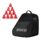 thumbnail image 1 of Bolsa Para Patines De Interior Con Correa De Hombro Ajustable Y 10 Conos De Entrenamiento, Color Negro, 1 of 5