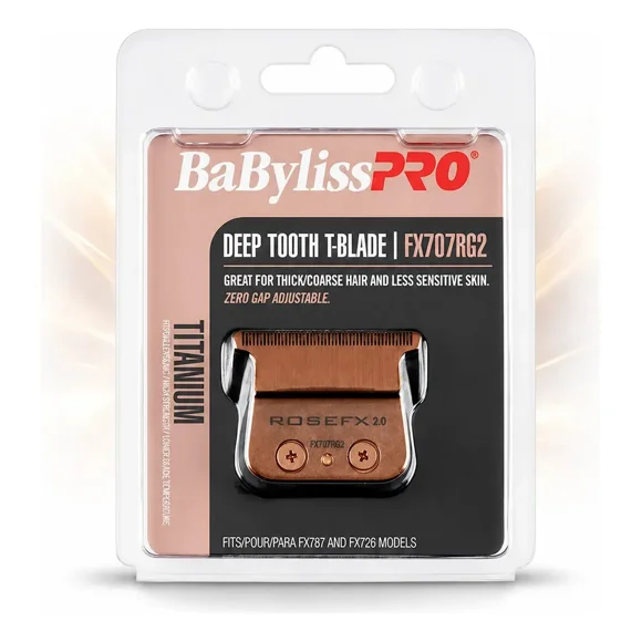 Repuesto Cuchilla Babyliss Pro Rose Gold Deep Tooth Fx707rg2