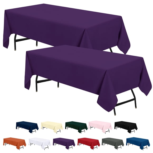 Utopia Kitchen Mantel 2 unidades 152 x 259 cm Púrpura