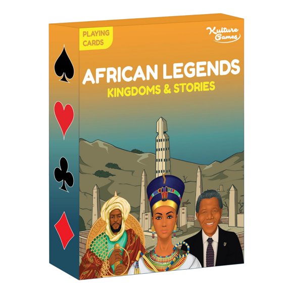 Juegos de cartas educativos, juegos culturales, historia africana